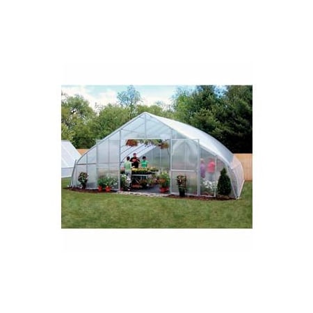 Clearspan 34x12x72 Solar Star Greenhouse w/Poly Ends and Roll-Up Sides 106316C